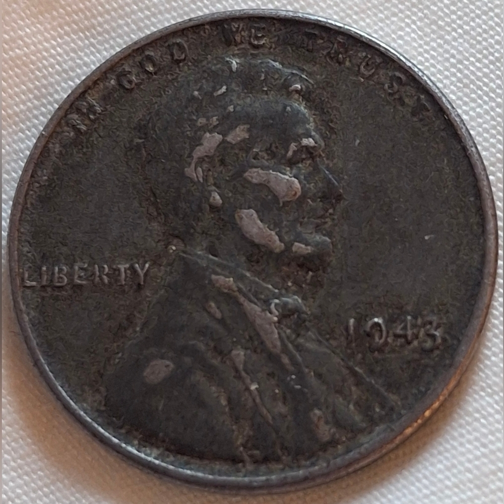 1943 Steel Lincoln Wheat Penny